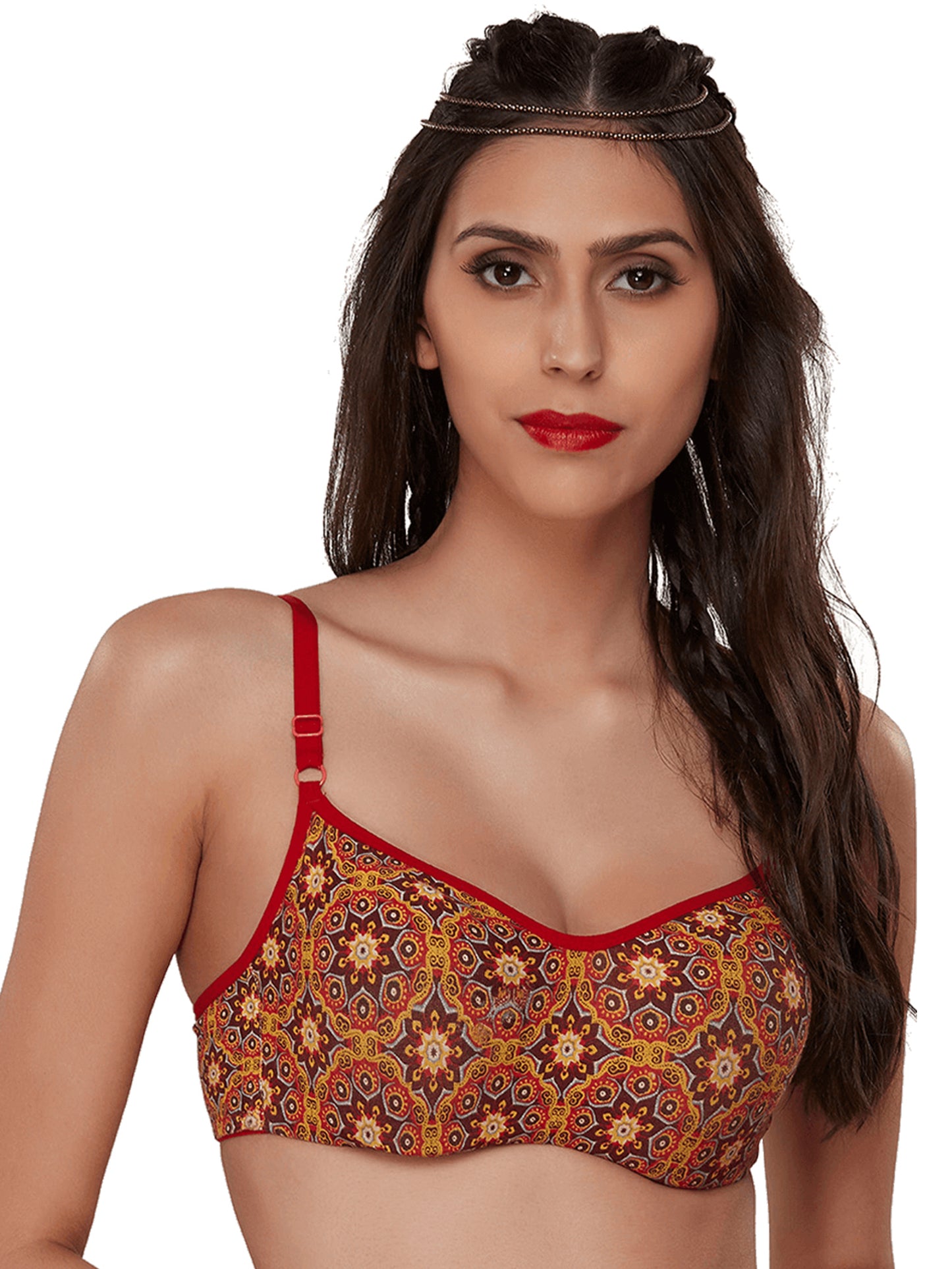 Organic Cotton  Antimicrobial Padded Underwired T-shirt Bra-ISB086-