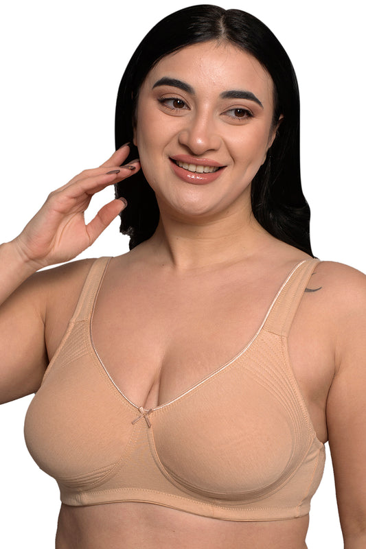 Inner Sense Organic Cotton Soft Nursing Bra-IMB004A Skin at  Women's  Clothing store