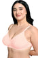 Organic Cotton Antimicrobial Backless Non-Padded Seamless Bra-ISB100-Baby Pink
