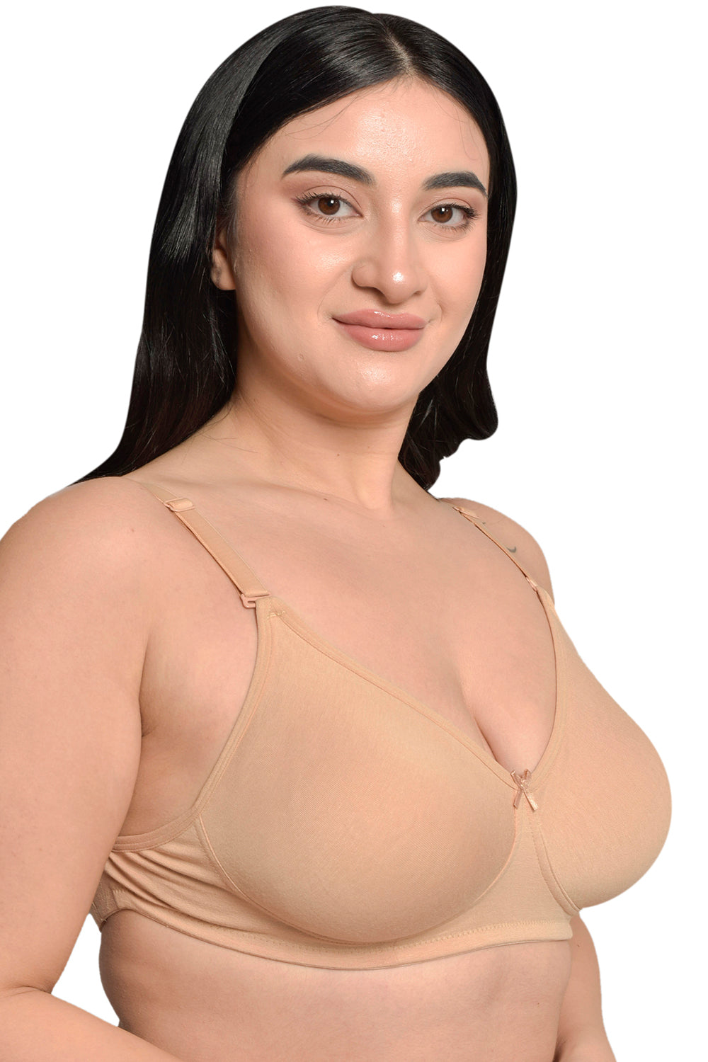 Plus Size Skin Organic Cotton Bamboo Non padded Backless Bra