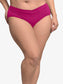 Plus Organic Cotton Antimicrobial Maternity Panty-IMP102-Sangria_Sangria