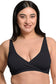 Inner Sense Organic Cotton Bamboo Overlap Nursing Bra