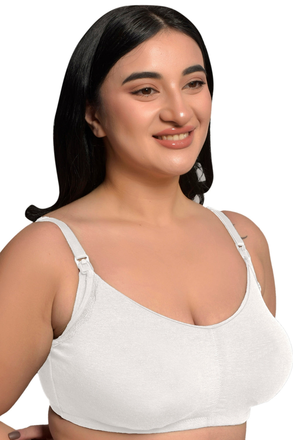 Inner Sense Organic Cotton Bamboo Removable Padded Nursing Bra