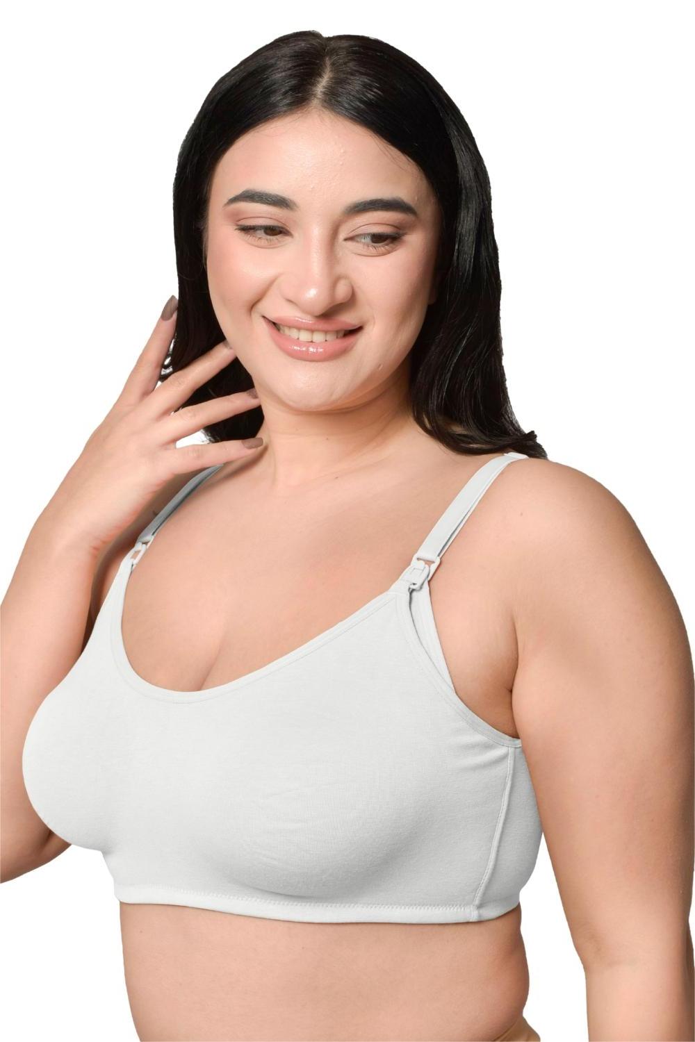 Inner Sense Organic Cotton Bamboo Keyhole Back Nursing Bra
