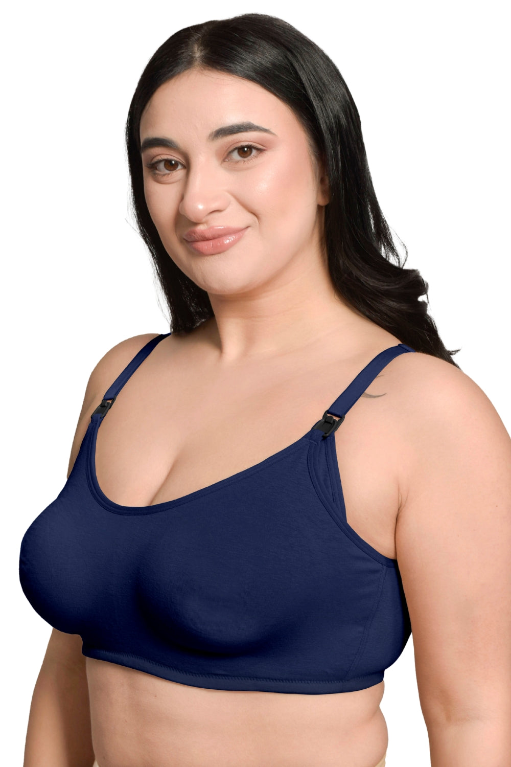 Inner Sense Organic Cotton Bamboo Keyhole Back Nursing Bra