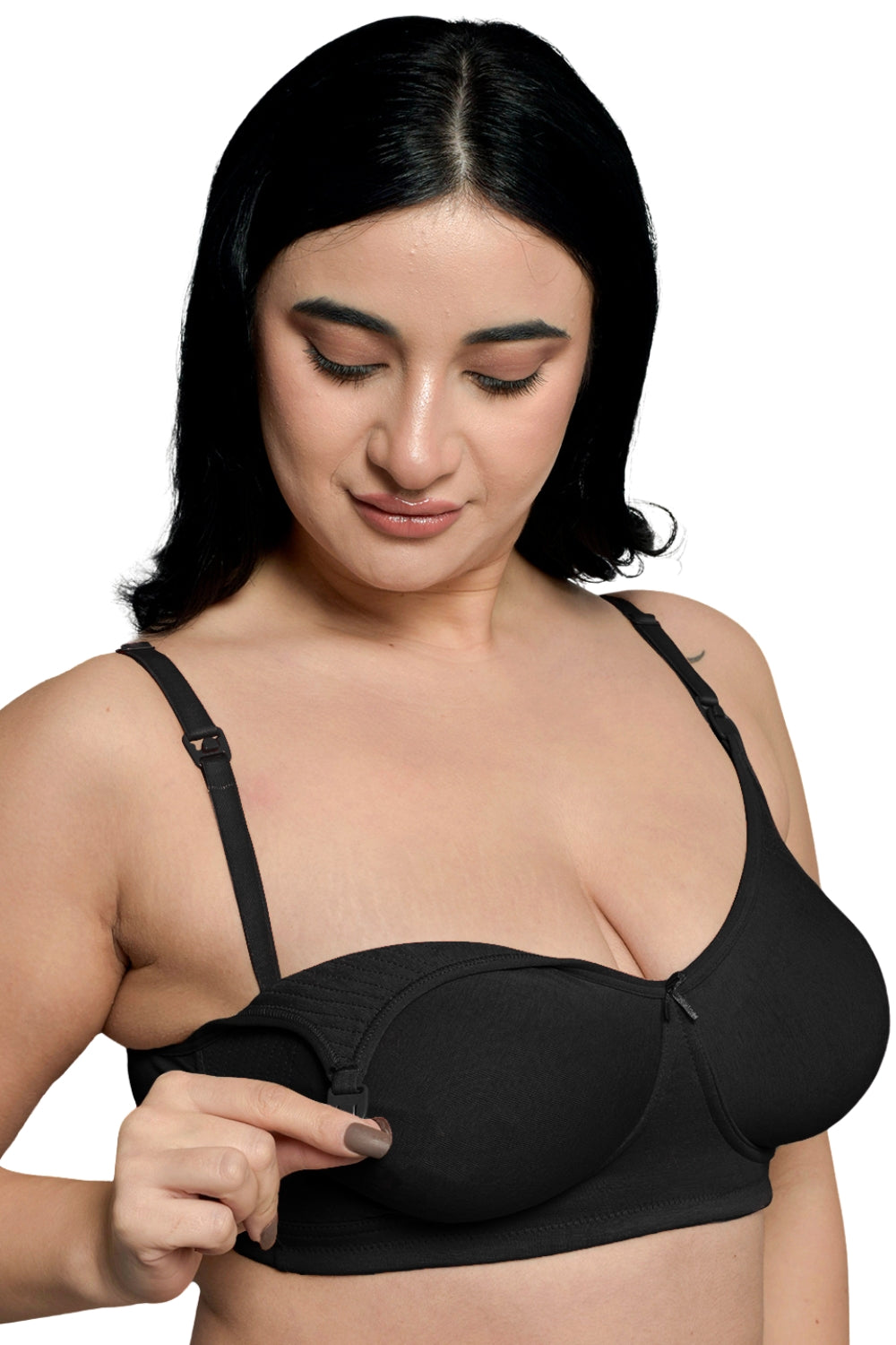 Inner Sense Organic Cotton Bamboo Encircled Nursing Bra