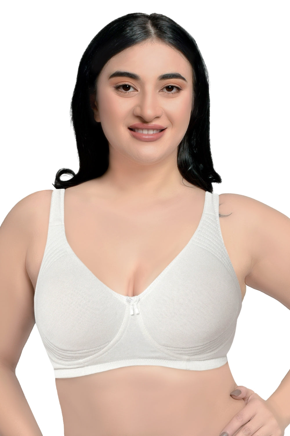 Inner Sense Organic Cotton Bamboo Plus Size Encircled Bra