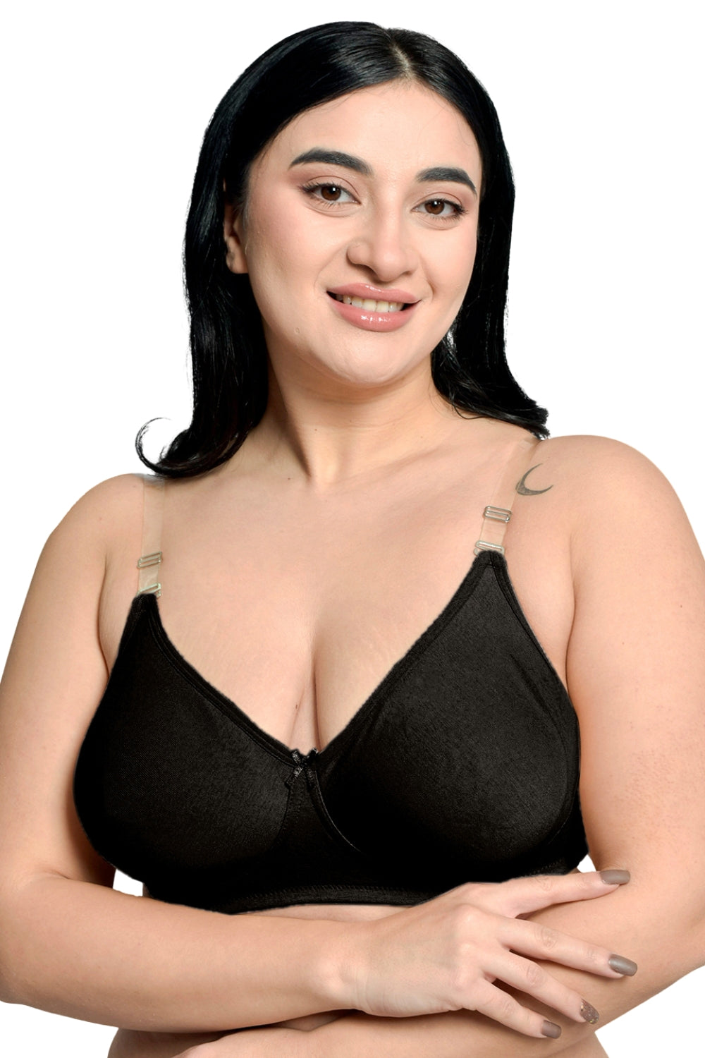 Inner Sense Organic Cotton Bamboo Plus Size Backless Bra
