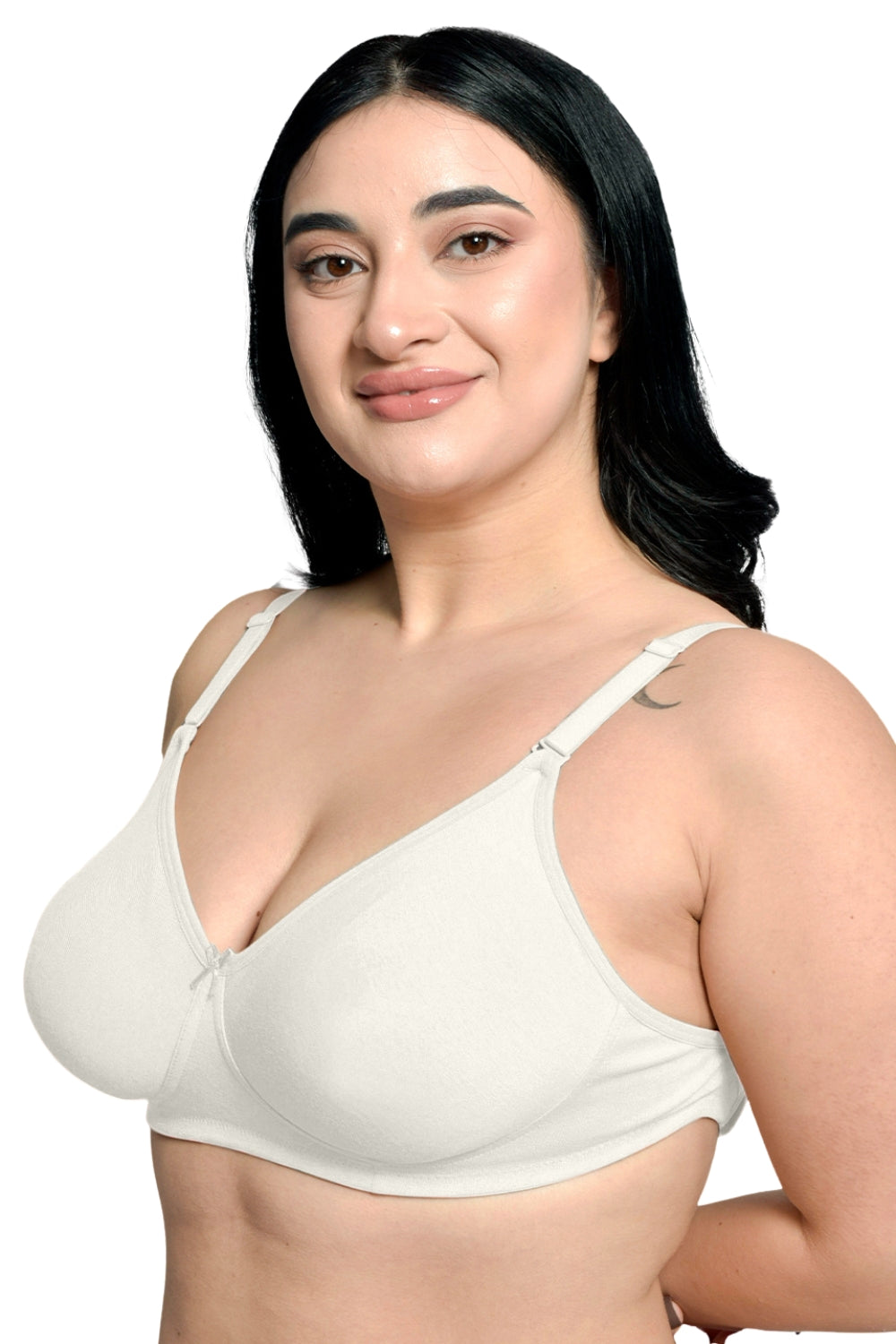 Inner Sense Organic Cotton Bamboo Plus Size Backless Bra