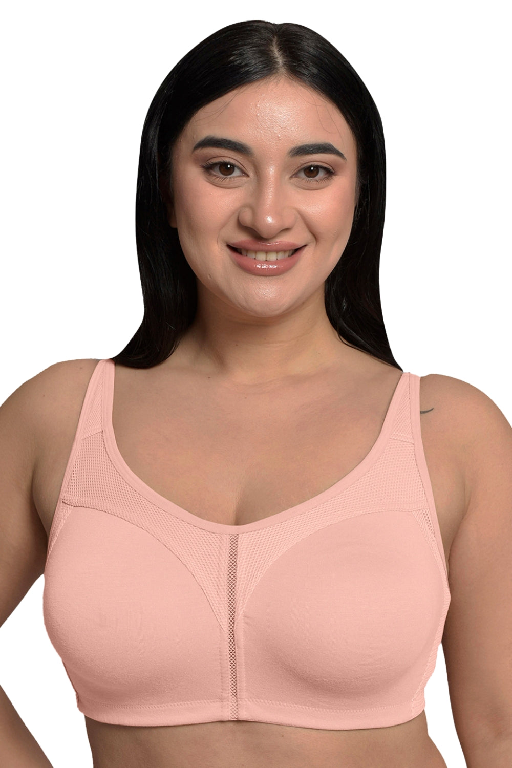 Inner Sense Organic Cotton Bamboo Plus Size M Frame Bra