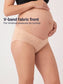 Organic Cotton Antimicrobial Maternity Panty-IMP102-Skin-