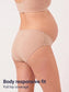 Organic Cotton Antimicrobial Maternity Panty-IMP102-Skin-