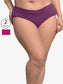 Plus Organic Cotton Antimicrobial Maternity Panty-IMP102-Sangria_Deep Purple