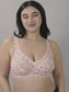 Plus Size Printed Organic Cotton Bamboo Non padded Side support bra
