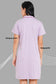 Organic Cotton and Bamboo fibre sleep shirt with a hairband_ISL026-Tipki print
