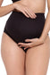 Organic Cotton Antimicrobial Maternity Panty- Pack of 2-IMPC101-Skin_Black-