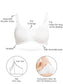 Organic Cotton Antimicrobial Soft Nursing Bra with Removable Pads-IMB001C