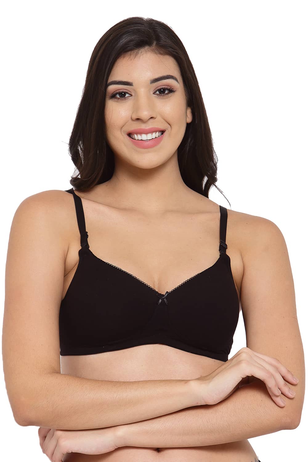 Buy InnerSense Organic Cotton Anti Microbial Padded Bra - Blue at Rs.1011  online