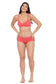 Organic Cotton Antimicrobial Padded t-shirt Bra & Panty Set-ISBP104_ISP038-Bright Pink-