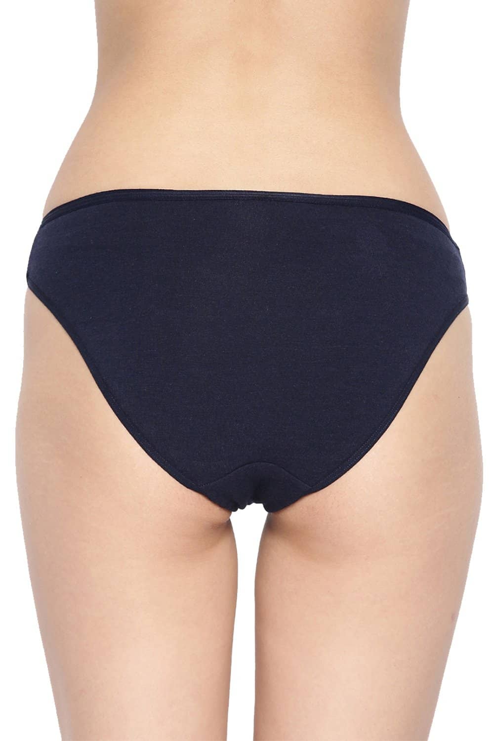 Organic Cotton Antimicrobial Bikini (Pack Of 2)-IMP004-Navy_Navy-