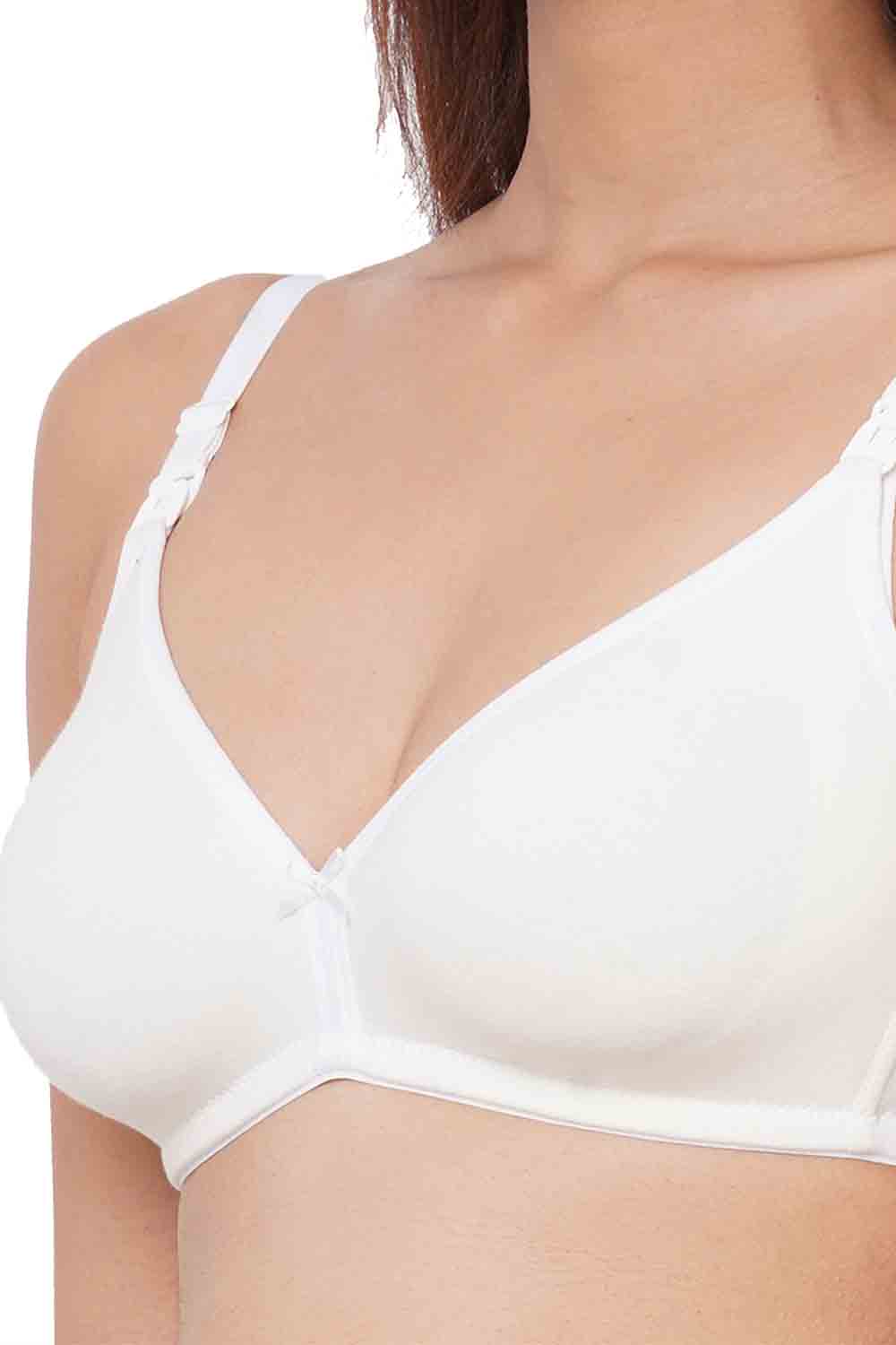 Buy InnerSense Organic Anti Microbial Soft Nursing Bra ( Pack Of 3) -  Assorted at Rs.1647 online