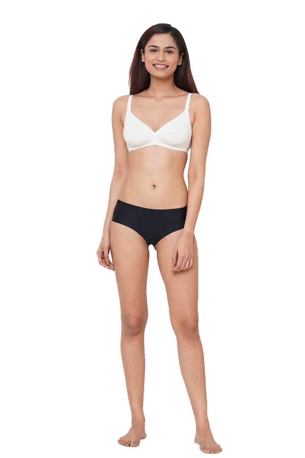 Buy InnerSense Organic Anti Microbial Soft Cup Full Coverage Bra (Pack Of  2) - White at Rs.1634 online