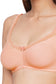 Organic Cotton Antimicrobial Soft Laced Bra-ISB017-Peachy Pink-