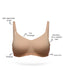 Organic Seamless Laced Bra (Pack of 2)-ISB054-Skin_Black-