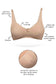 Organic Cotton  Antimicrobial  Seamless Side Support Bra-ISB057-Skin-