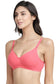 Organic Cotton  Antimicrobial Wire-free Padded Bra (Pack of 2)-ISB068-Mauve_Bright Pink-