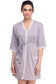 Organic Cotton Antimicrobial Women's  Sleepwear  Loungewear Robe-ISL005-