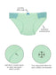 Organic Cotton Antimicrobial Bikini (Pack of 3)-ISPC034_3