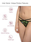 Organic Cotton Antimicrobial Thong-ISP055-